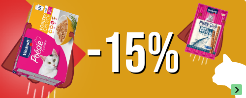 15% korting op Vitakraft kattenvoer- en snacks